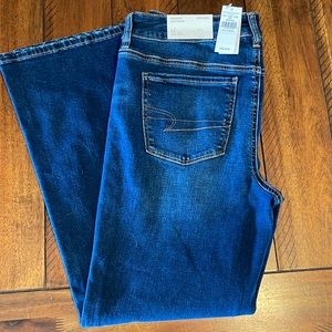 NWT’s.  Size 14 Short, Womens American Eagle Jeans. Favorite Boyfriend